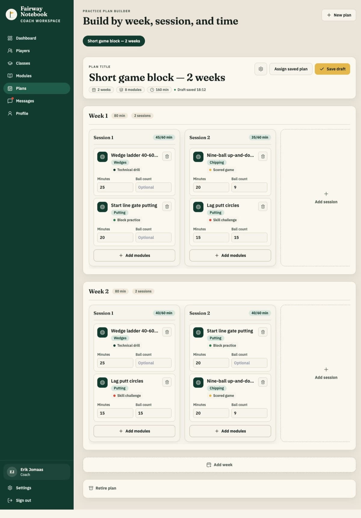 Build a program